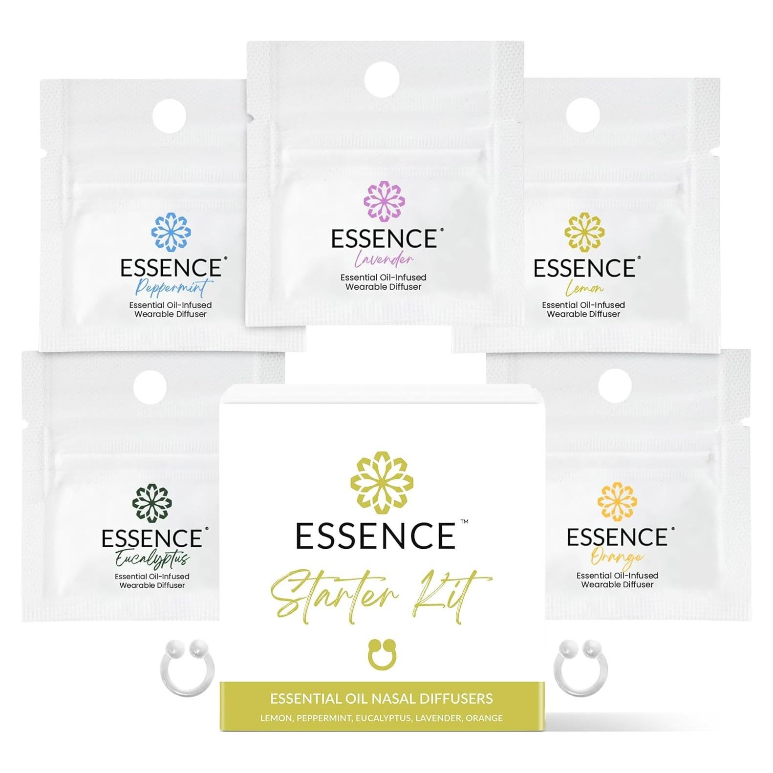 Kit de Inicio Aromaterapia Portátil Essence - 5 Fragancias