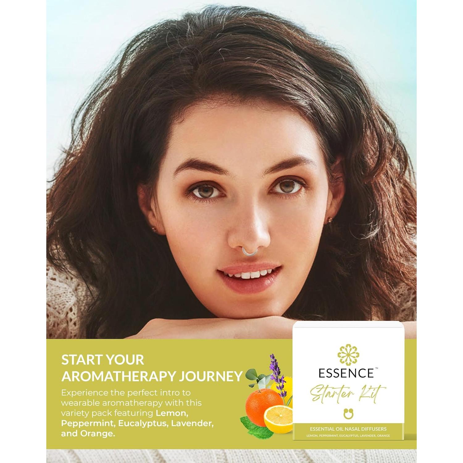 Kit de Inicio Aromaterapia Portátil Essence - 5 Fragancias