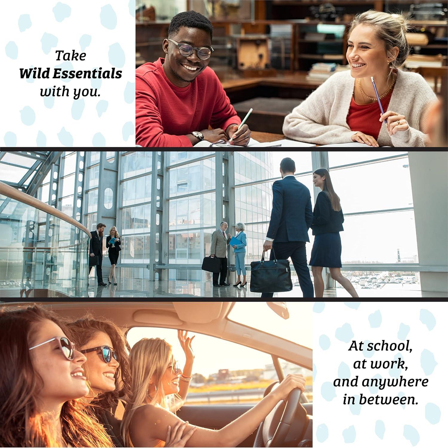 Inhaladores Nasales de Aromaterapia Wild Essentials - Paquete de 6