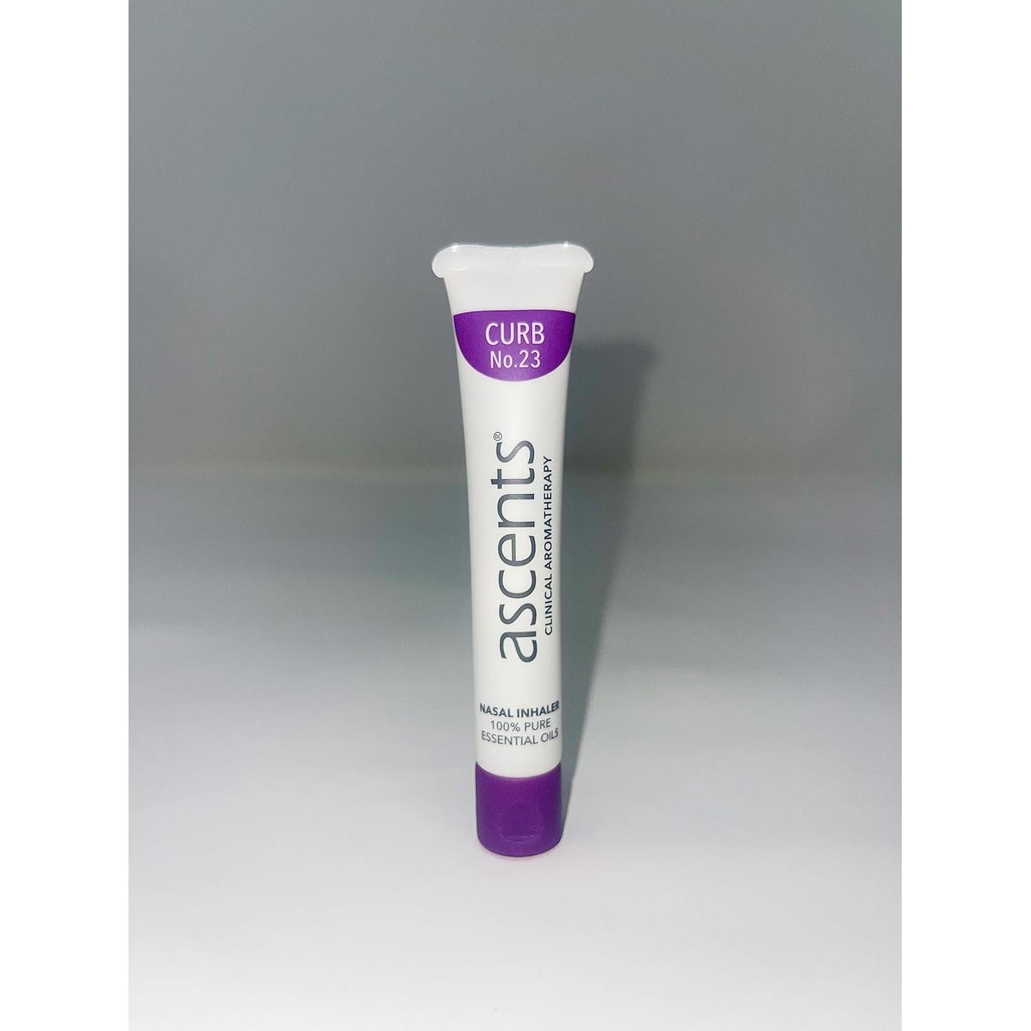 Inhalador Nasal de Aceite Esencial Curb Ascents 100% Natural