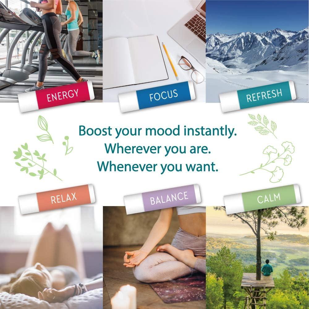 Inhalador Nasal Aromaterapia AromaStick Suiza - Set 1 Varita