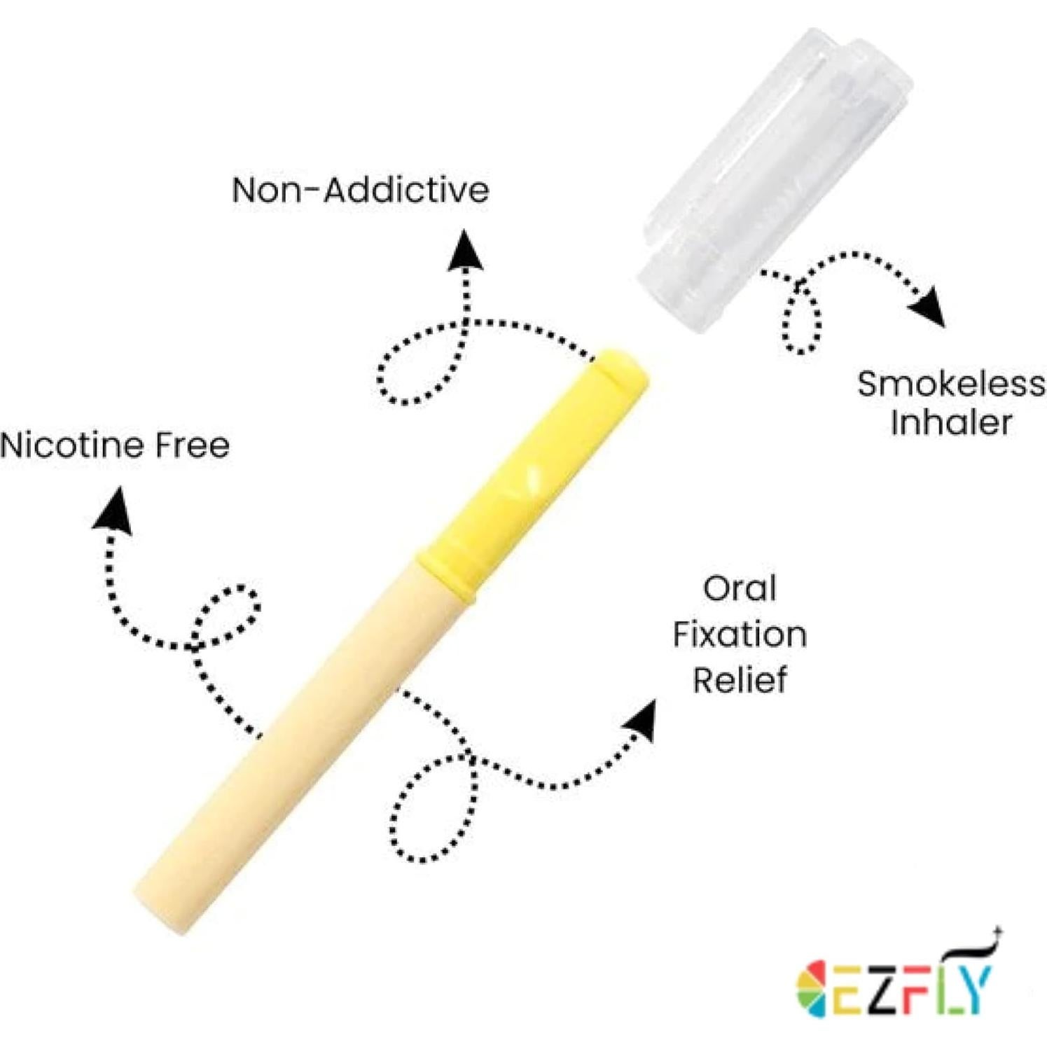 Inhalador de Aromaterapia EZFly - Portátil y Ligero, 4 Aromas