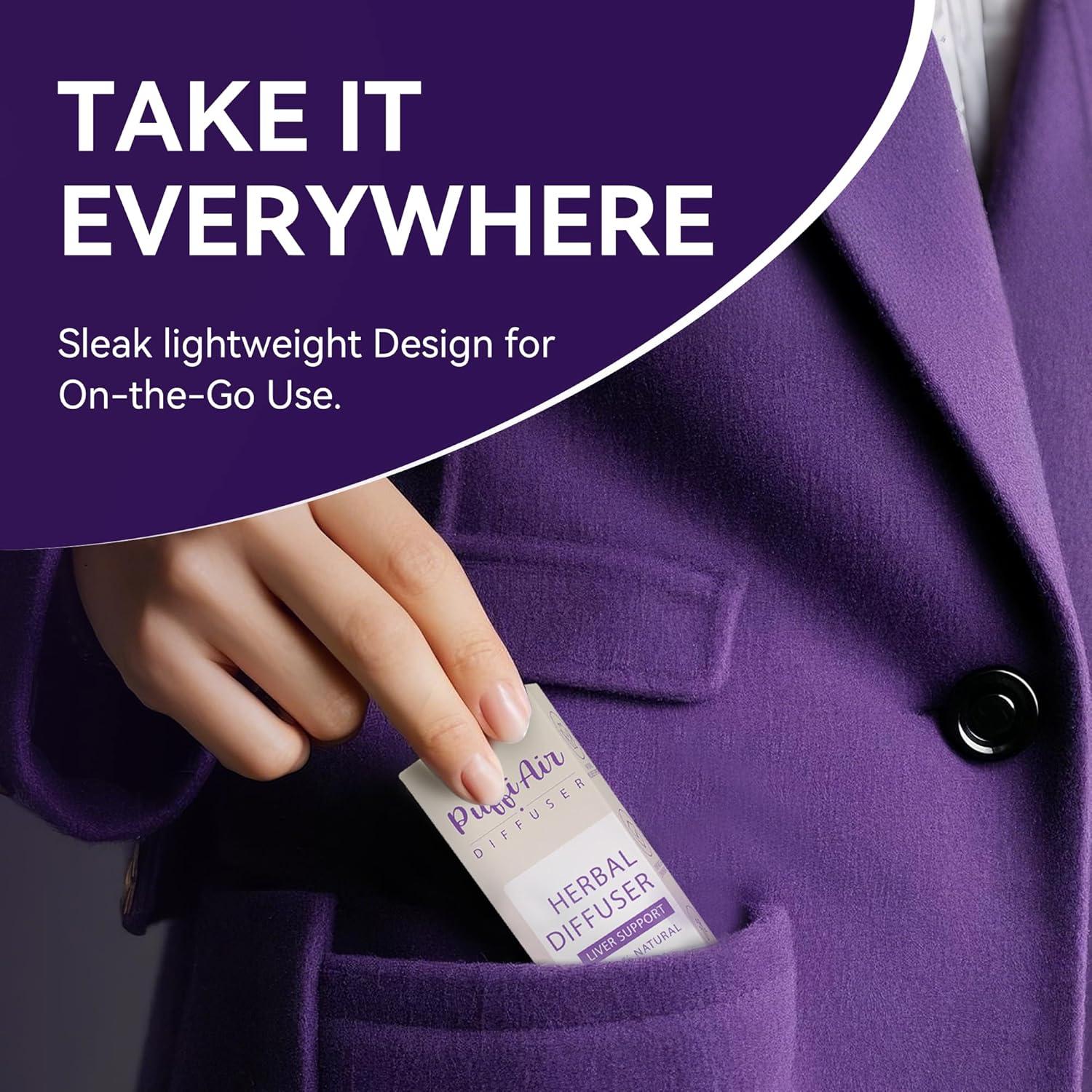 Bolígrafo Difusor Herbal TWINSTECH para Desintoxicación Hepática