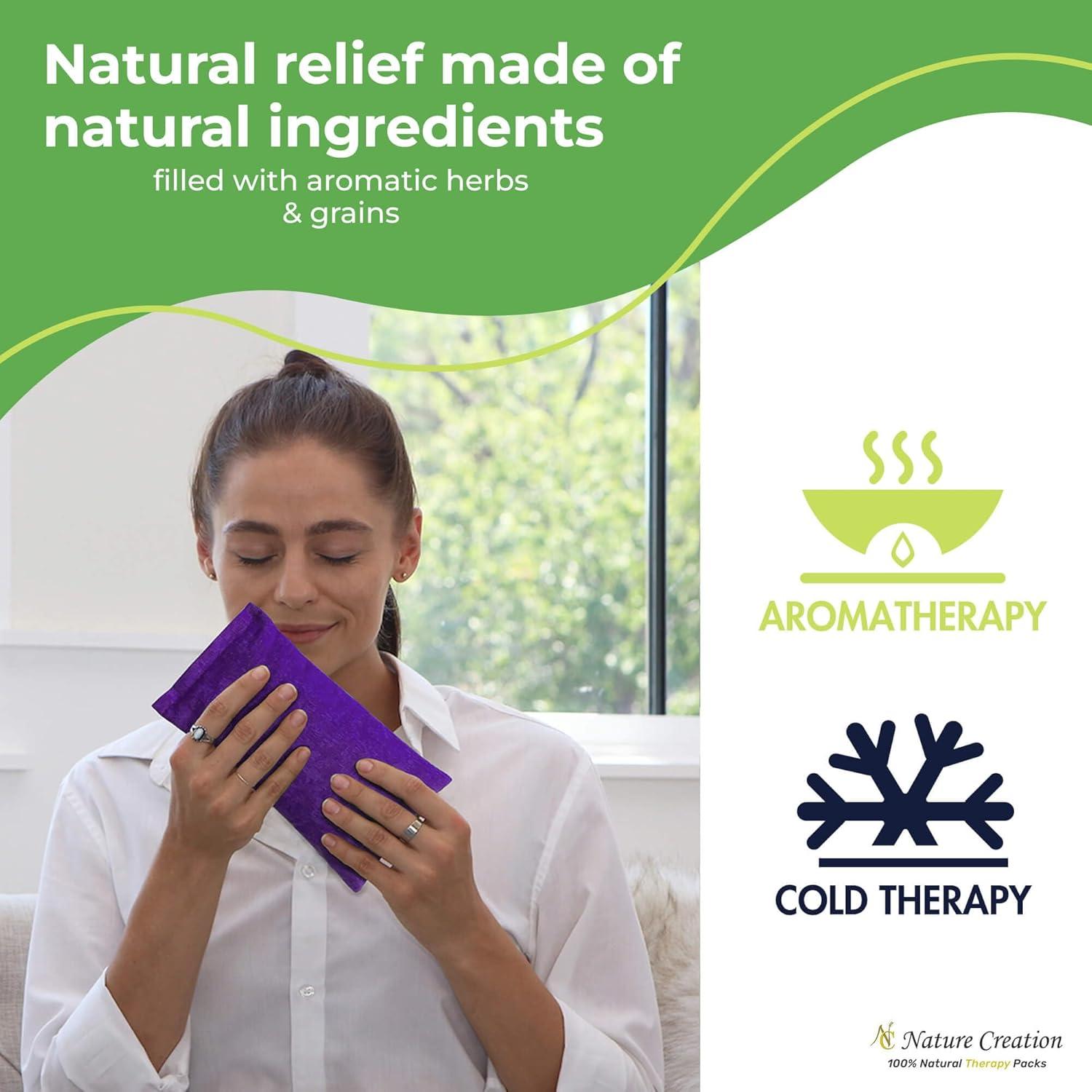 Almohadilla de Alivio de Senos de Menta Nature Creation 19x10cm