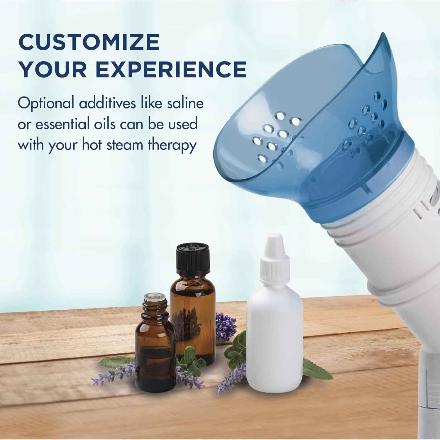 Inhalador de Vapor HealthWise 59-525 | Terapia Respiratoria y Facial