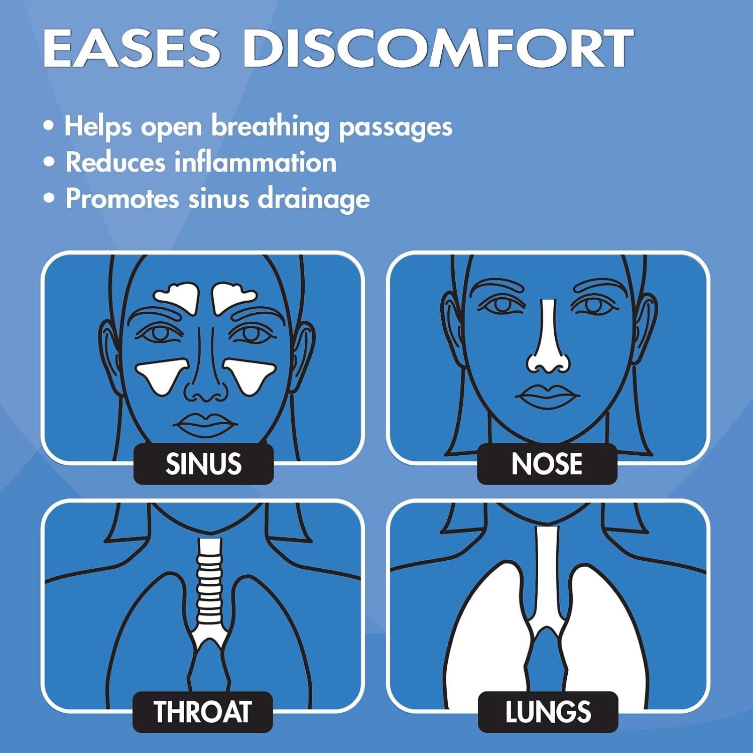 Inhalador de Vapor HealthWise 59-525 | Terapia Respiratoria y Facial