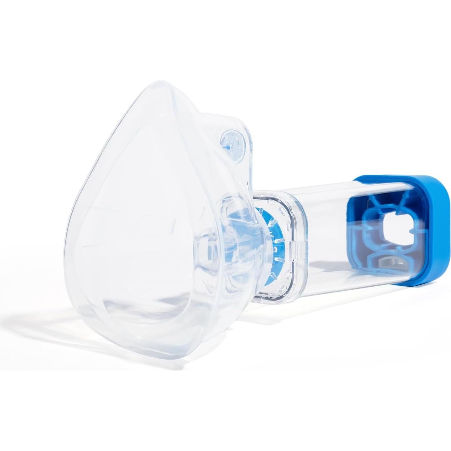 Espaciador para Inhalador Aerochamber con Máscara Facial Adultos