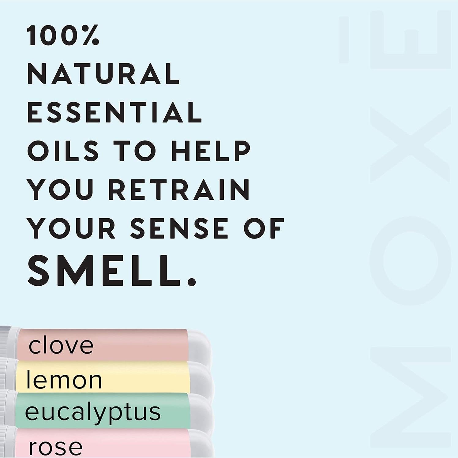 Kit de Entrenamiento de Olores MOXĒ - 4 Aceites Esenciales Fase 1