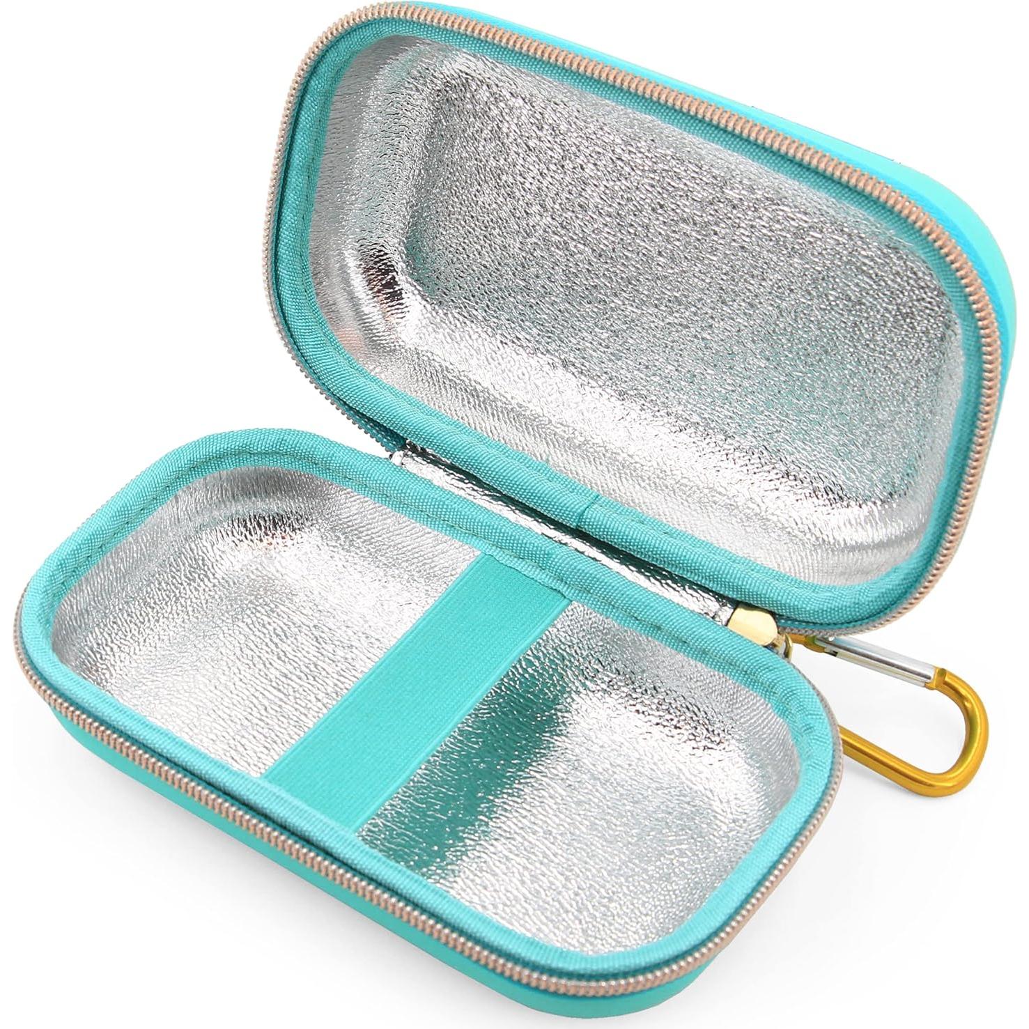 Estuche de Inhalador de Asma CASEMATIX Compacto 17.78x10.16cm