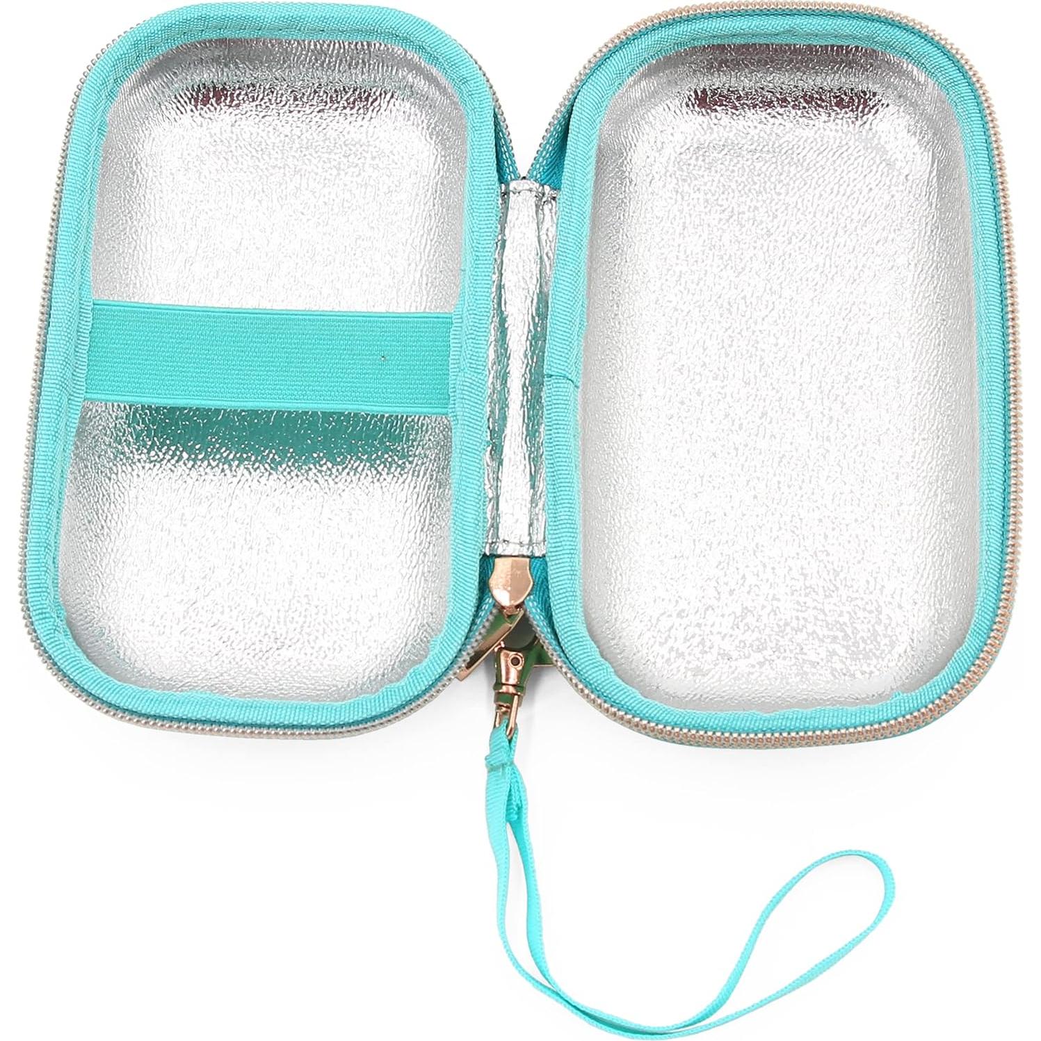 Estuche de Inhalador de Asma CASEMATIX Compacto 17.78x10.16cm