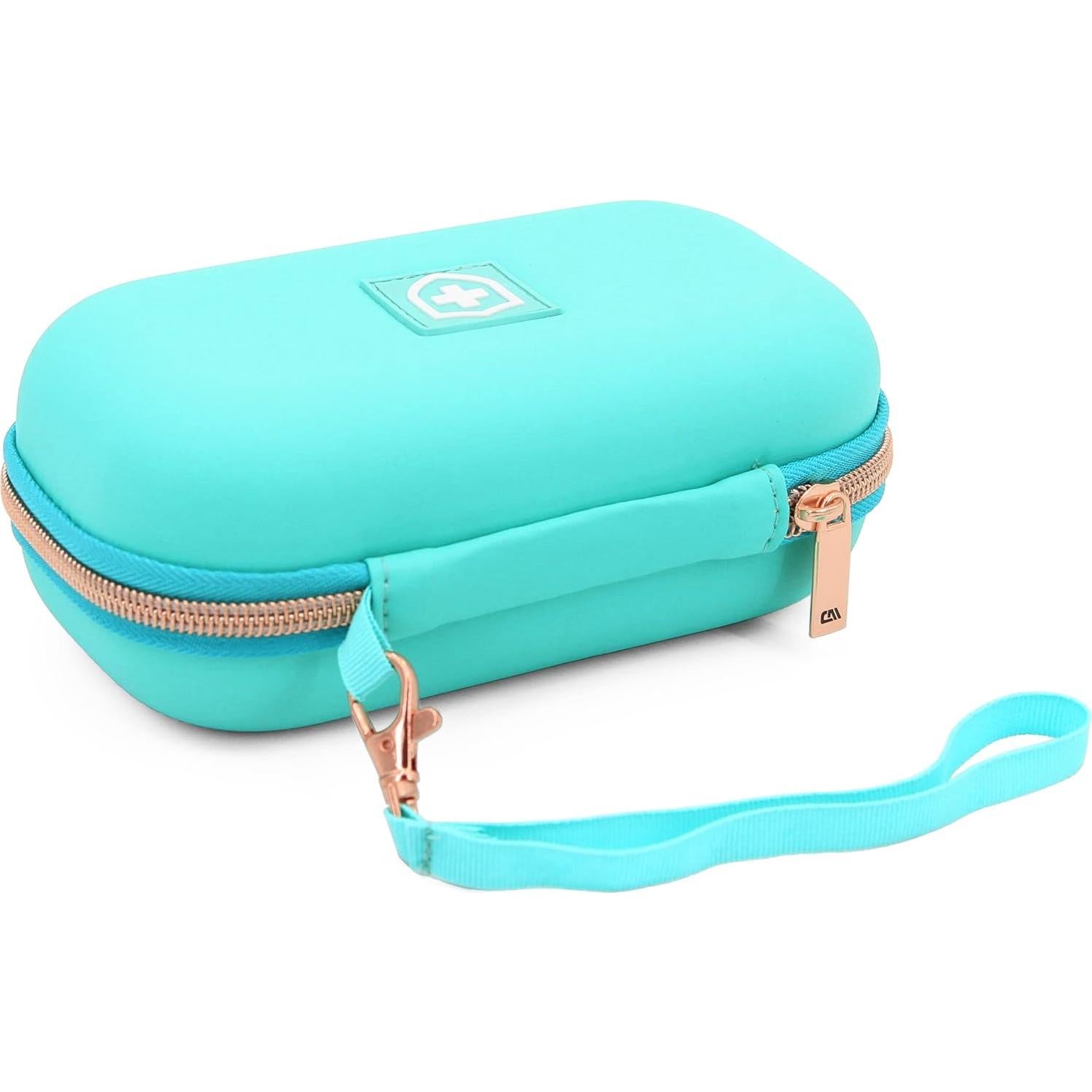 Estuche de Inhalador de Asma CASEMATIX Compacto 17.78x10.16cm