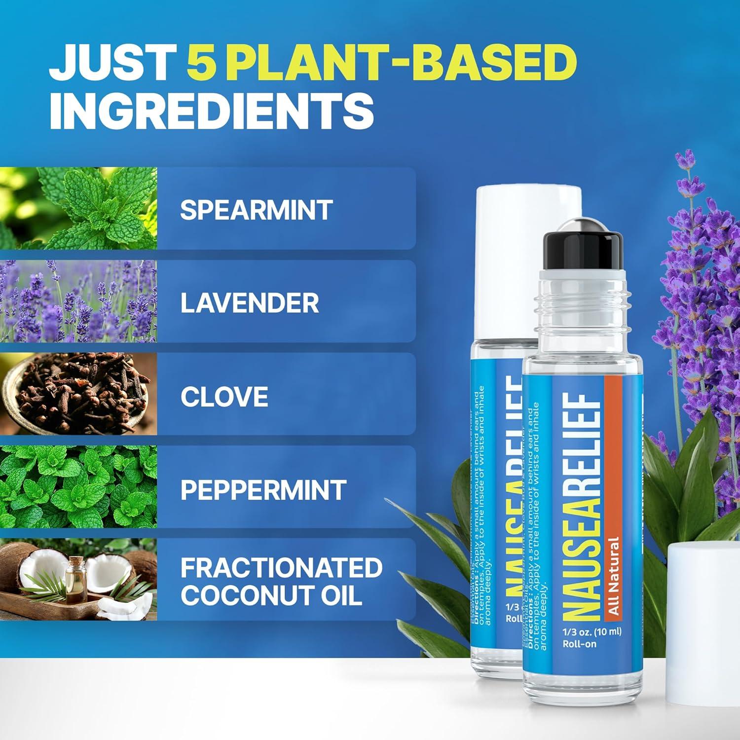 Roll-On Antináuseas Basic Vigor 10ml - Aromaterapia Natural