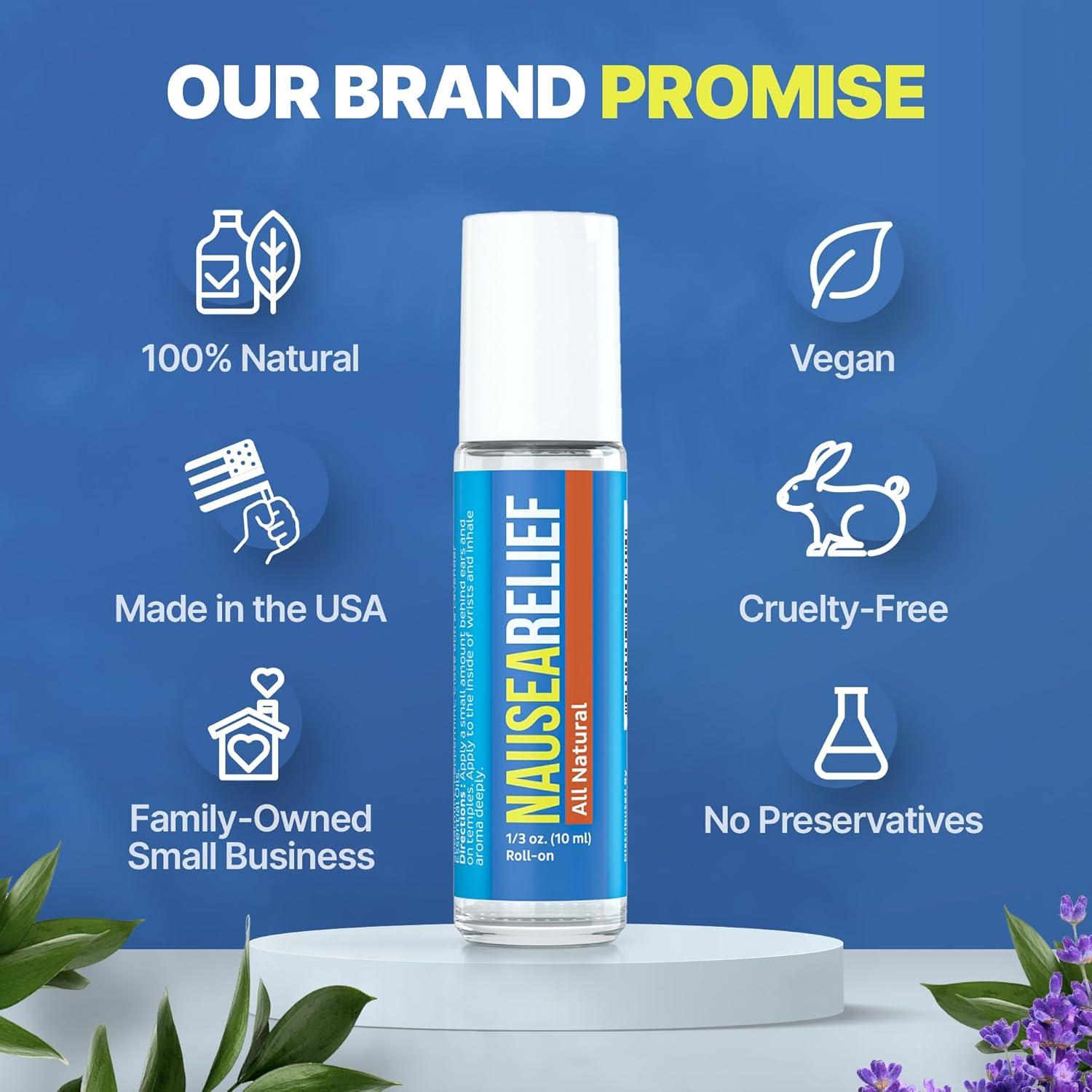 Roll-On Antináuseas Basic Vigor 10ml - Aromaterapia Natural