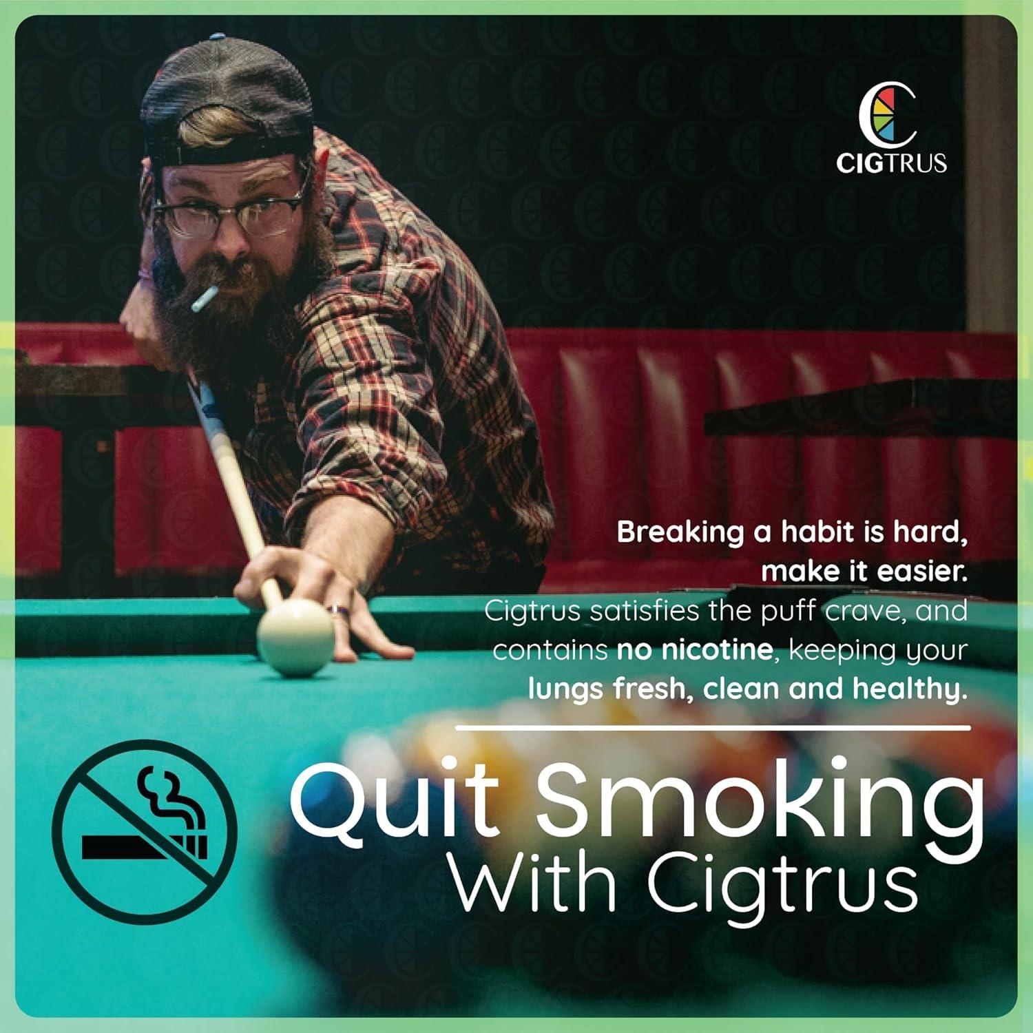 Inhalador Natural Sin Nicotina Cigtrus - Menta Fresca 3PCS