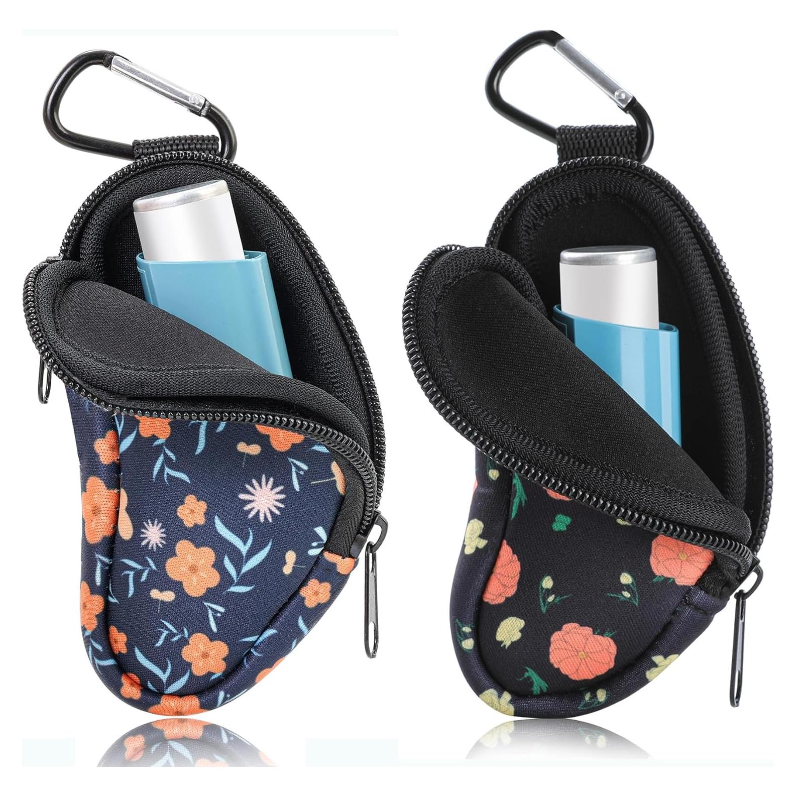 Soporte de Neopreno para Inhalador de Asma Koikyu - Flor 2PCS