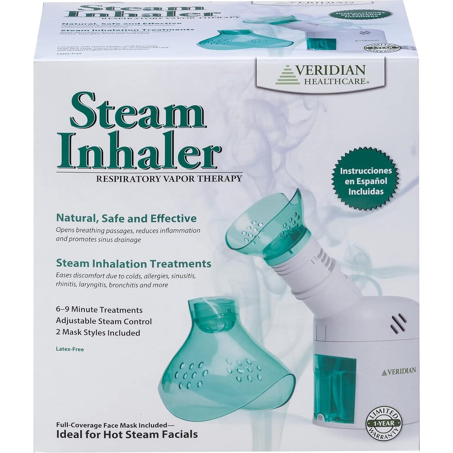Inhalador de Vapor Respiratorio Steam Great Shentung 1 Cuenta
