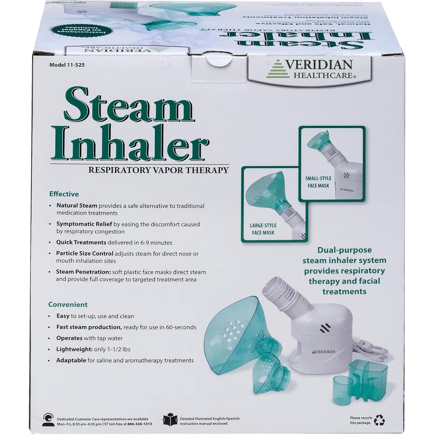 Inhalador de Vapor Respiratorio Steam Great Shentung 1 Cuenta
