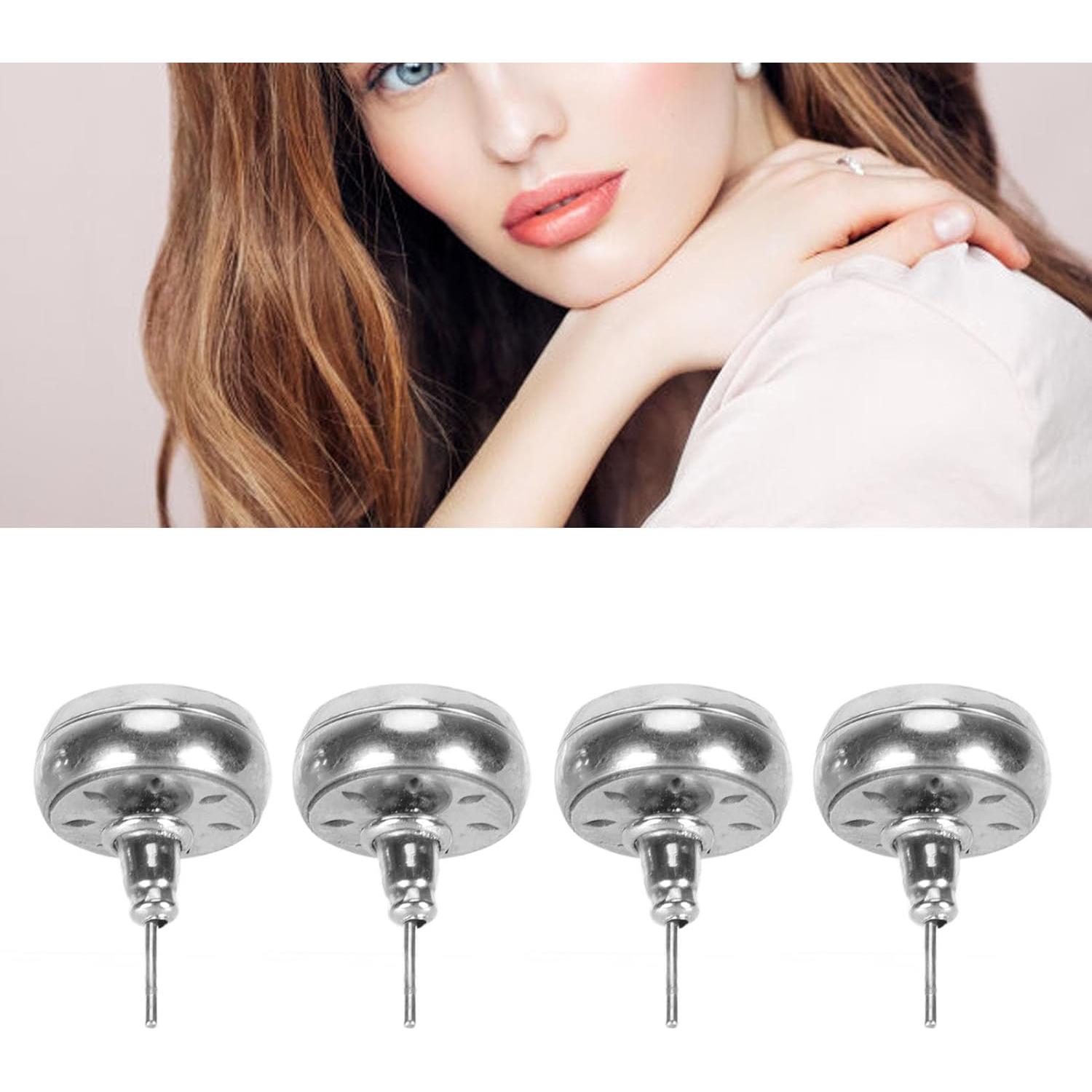 Stainless Steel Essential Oil Diffuser Earrings, Aromatherapy Effect, Multipurpose, Ideal Gift, Compact and Portable