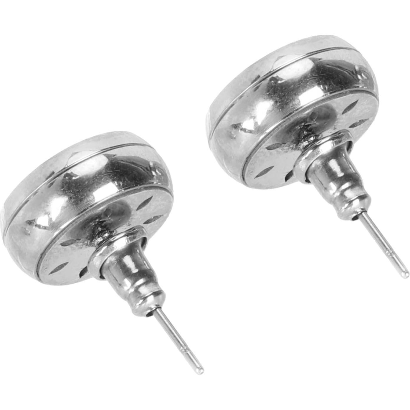 Stainless Steel Essential Oil Diffuser Earrings, Aromatherapy Effect, Multipurpose, Ideal Gift, Compact and Portable