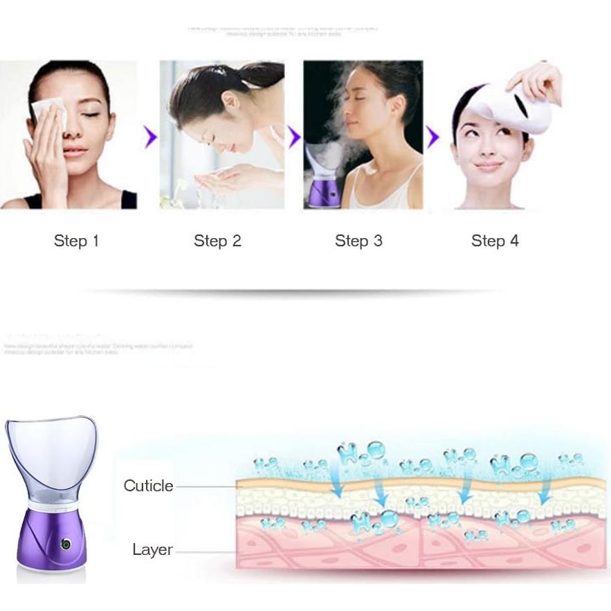 Vaporizador Facial Profesional Hann con Difusor de Aromaterapia