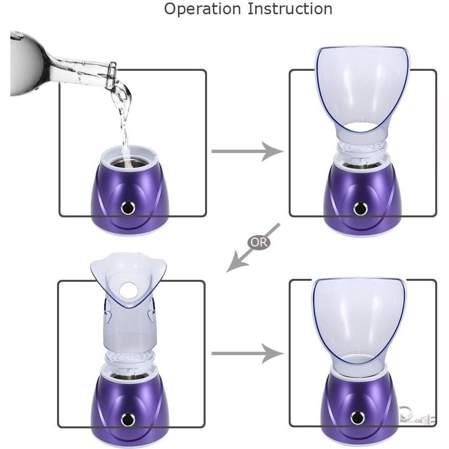 Vaporizador Facial Profesional Hann con Difusor de Aromaterapia