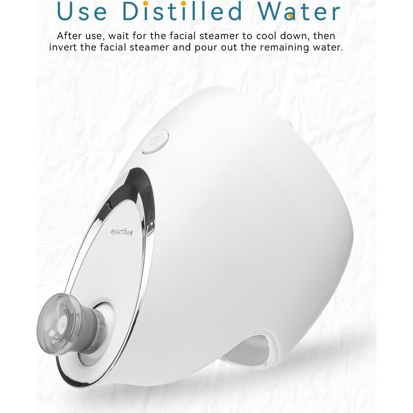 Vaporizador Facial Kingsmile KS-2300 Compacto 3 en 1 100ml