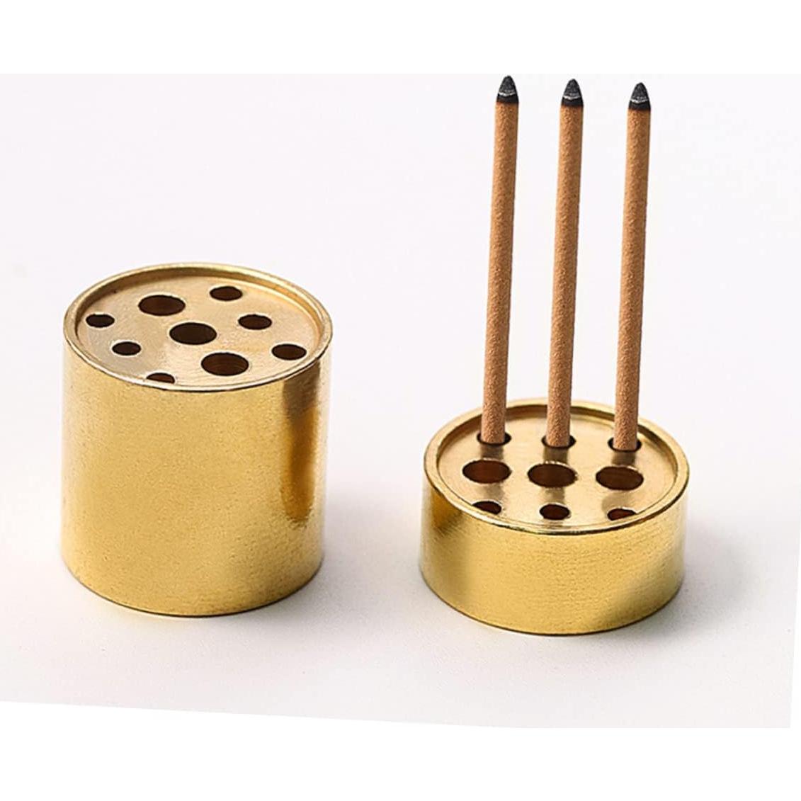 Soporte para Incienso VOSAREA de Cobre Dorado - 4 Piezas