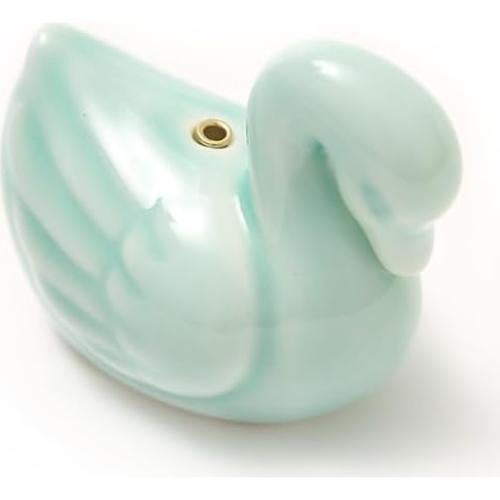 Juego de 3 Soportes de Incienso Cerámica Oavand Gato Cisne Ciervo