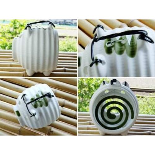 Mini Incienso Repelente de Mosquitos Santo 08853 Cerdo Blanco 11 cm