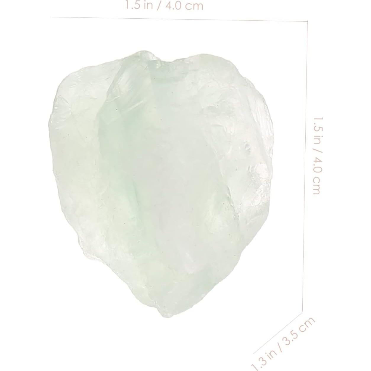 Juego de 5 Soportes de Incienso OUNONA Cristal Natural