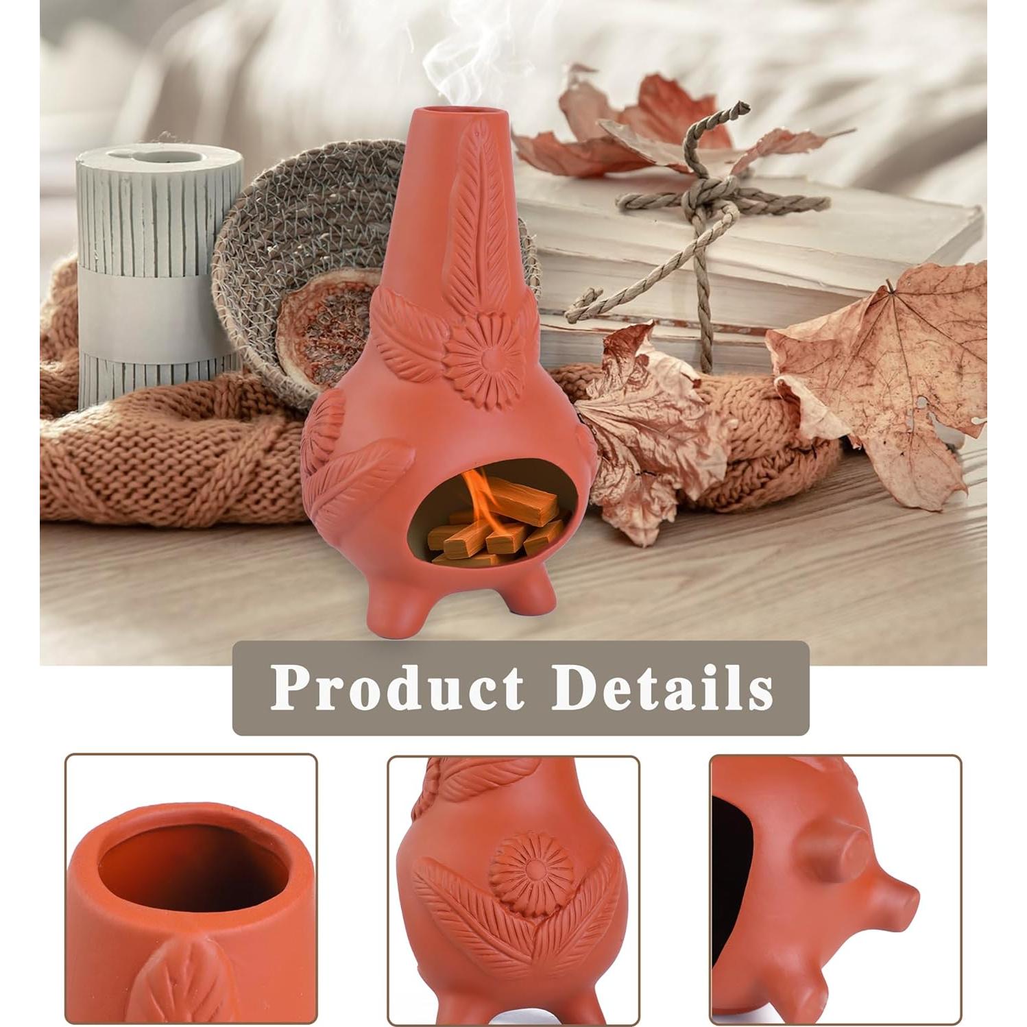 Soporte de Incienso Cerámica Hecho a Mano XINXINGDINGSHENG