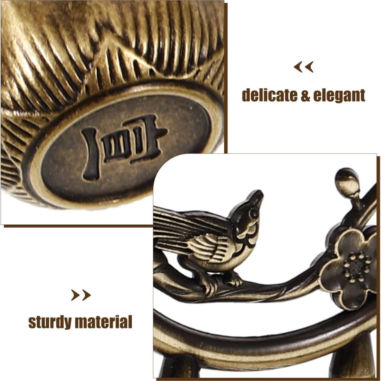 Incensario Colgante Homoyoyo de Aleación Vintage 16cm