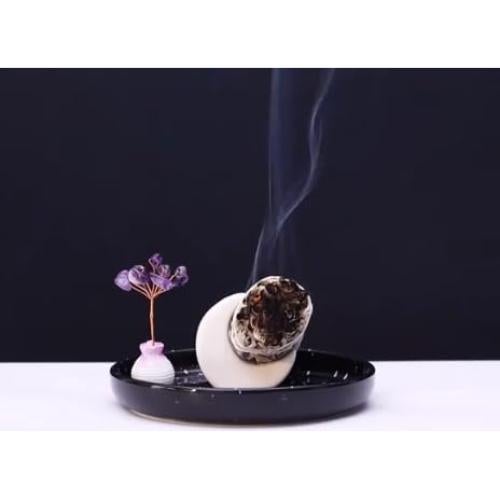 Soporte de Incienso Cerámica NUOLUTH Media Luna 13 cm