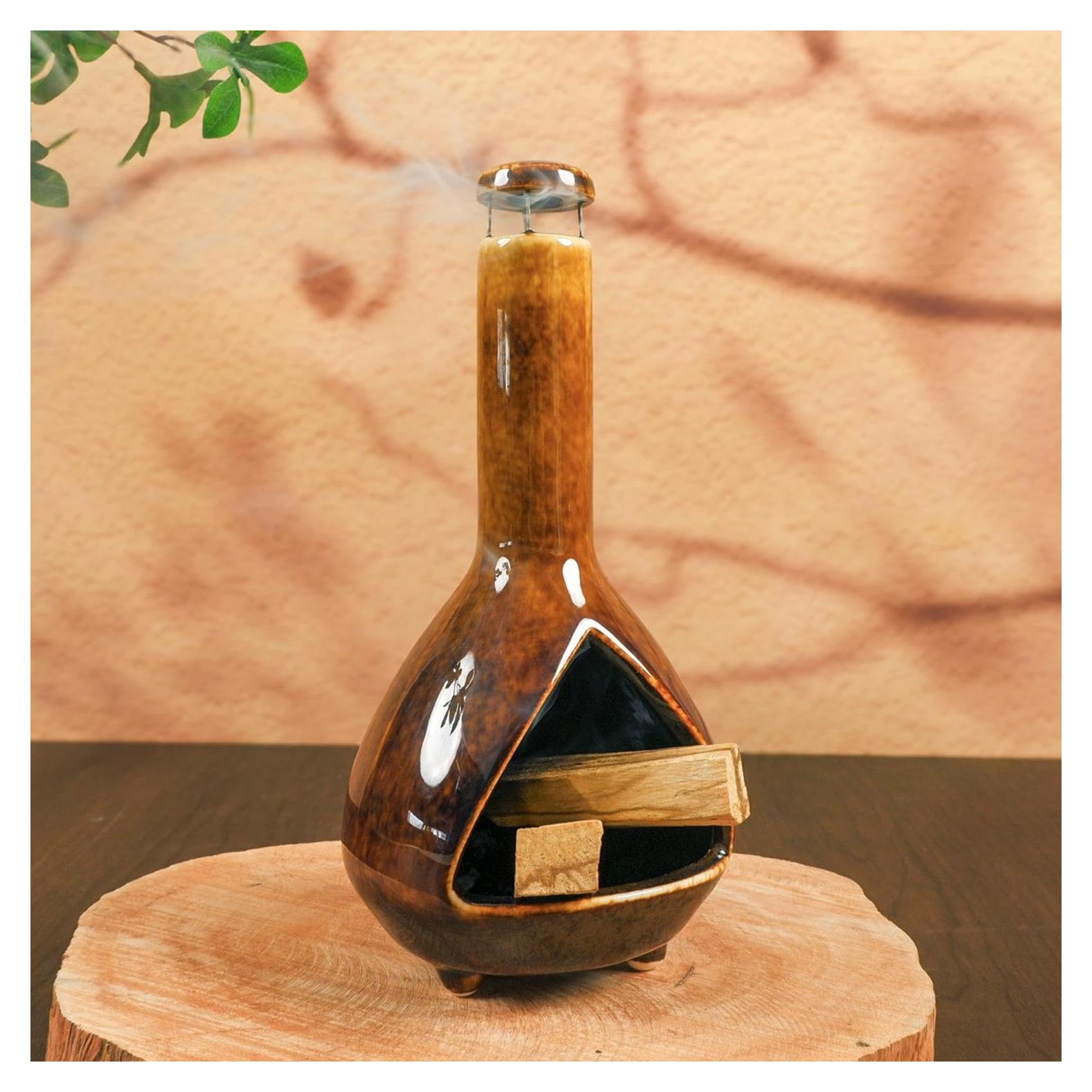 Soporte de Palo Santo Cerámica Premium MOUGIGI 20.5 cm