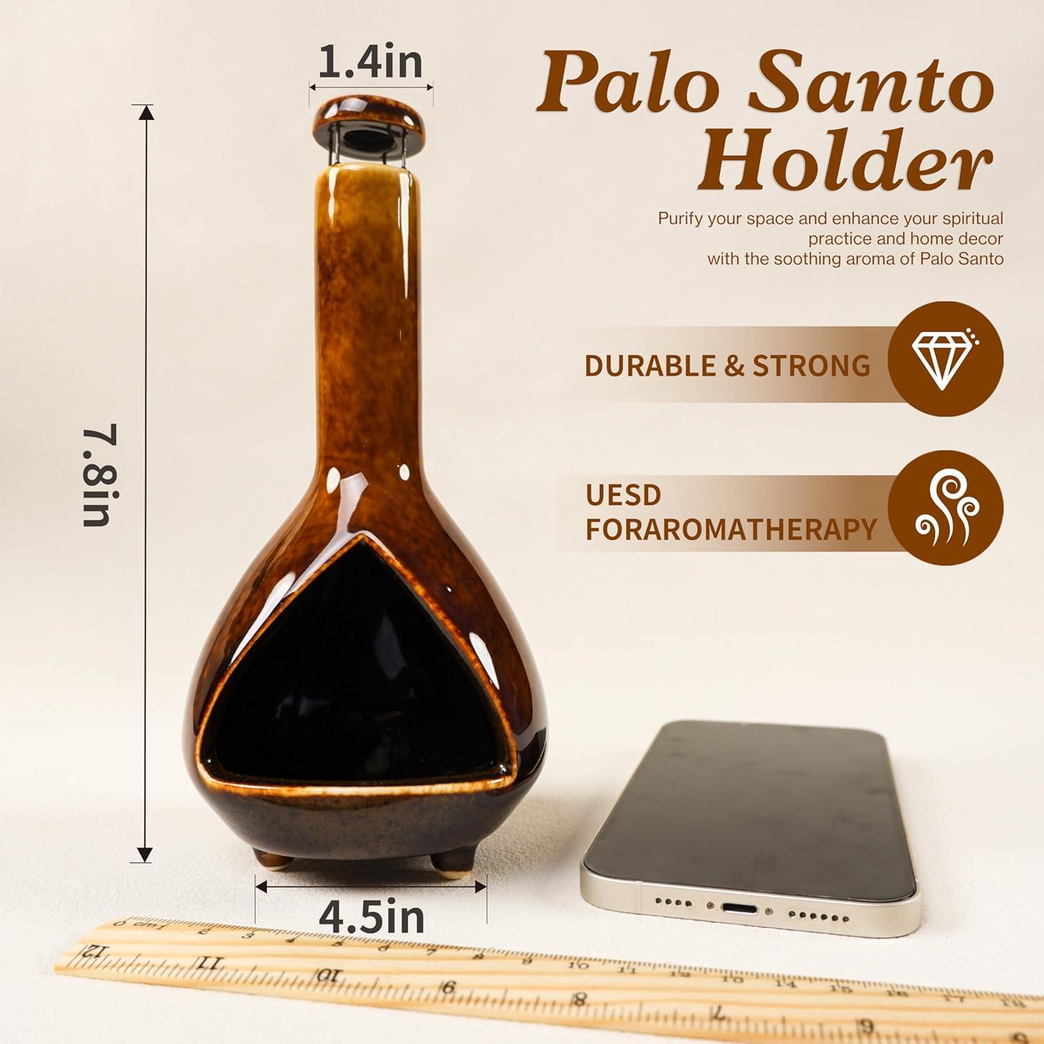 Soporte de Palo Santo Cerámica Premium MOUGIGI 20.5 cm