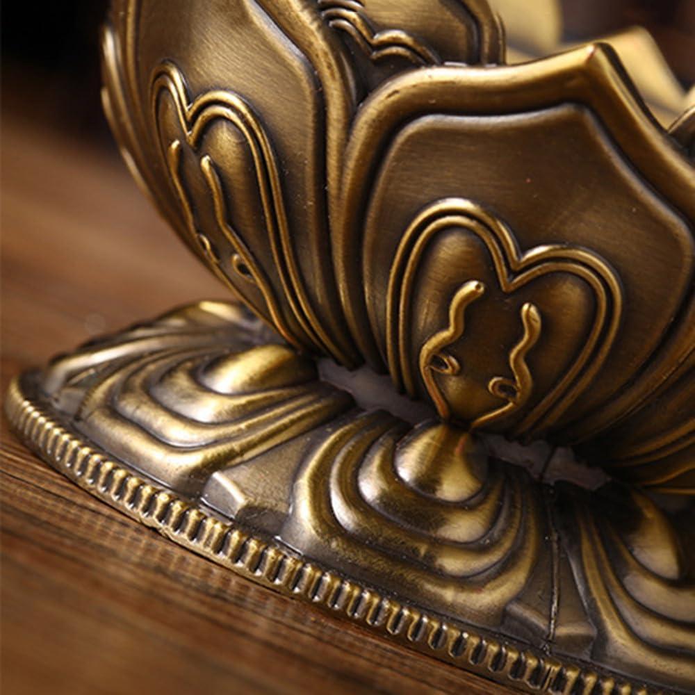 Quemador de Incienso Clásico QRZLP de Cobre Antiguo 7.8cm