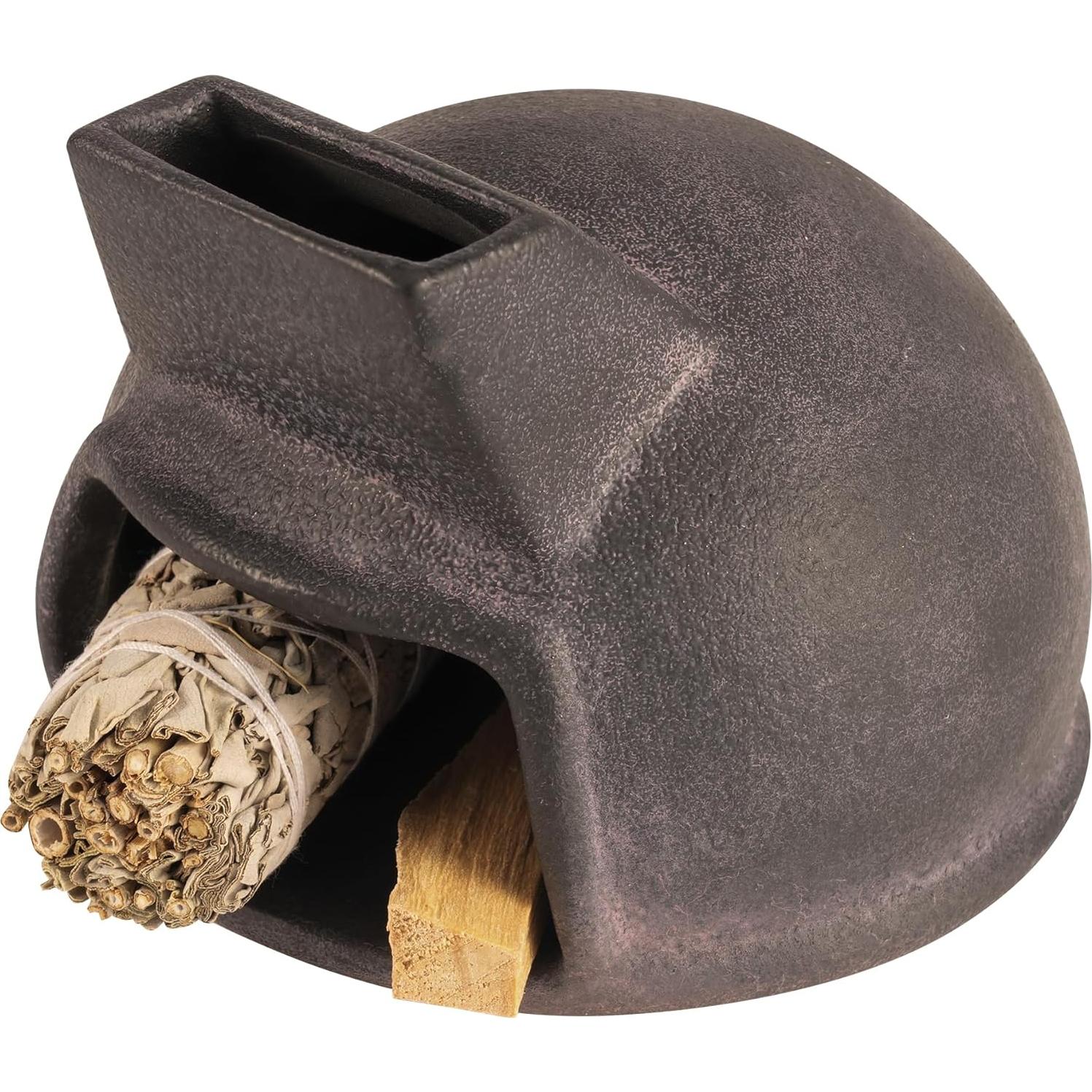 Soporte de Palo Santo SAANG & JAT de Terracota - Mini Chimenea