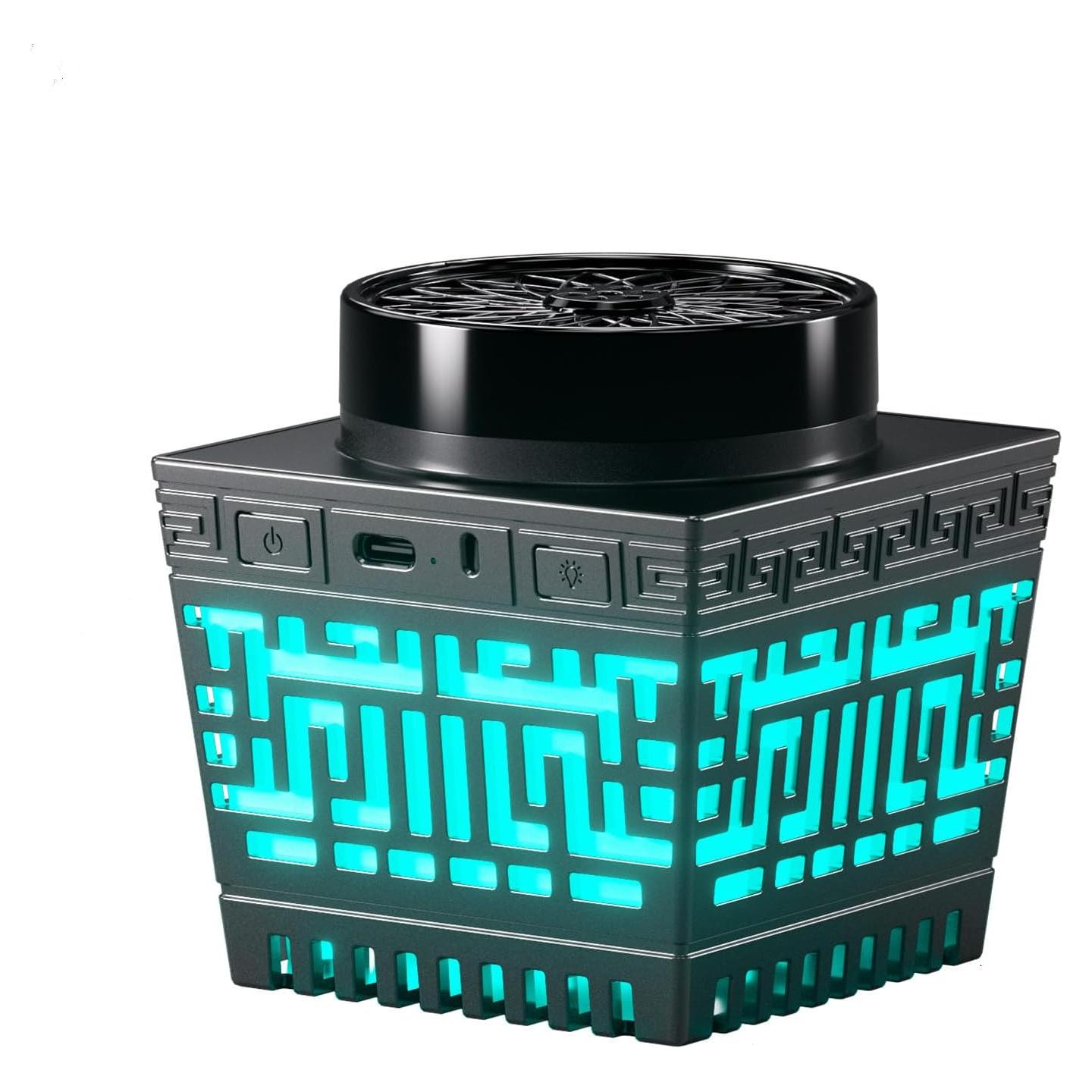 Quemador de Incienso Eléctrico Telawah BK-55 Negro Portátil