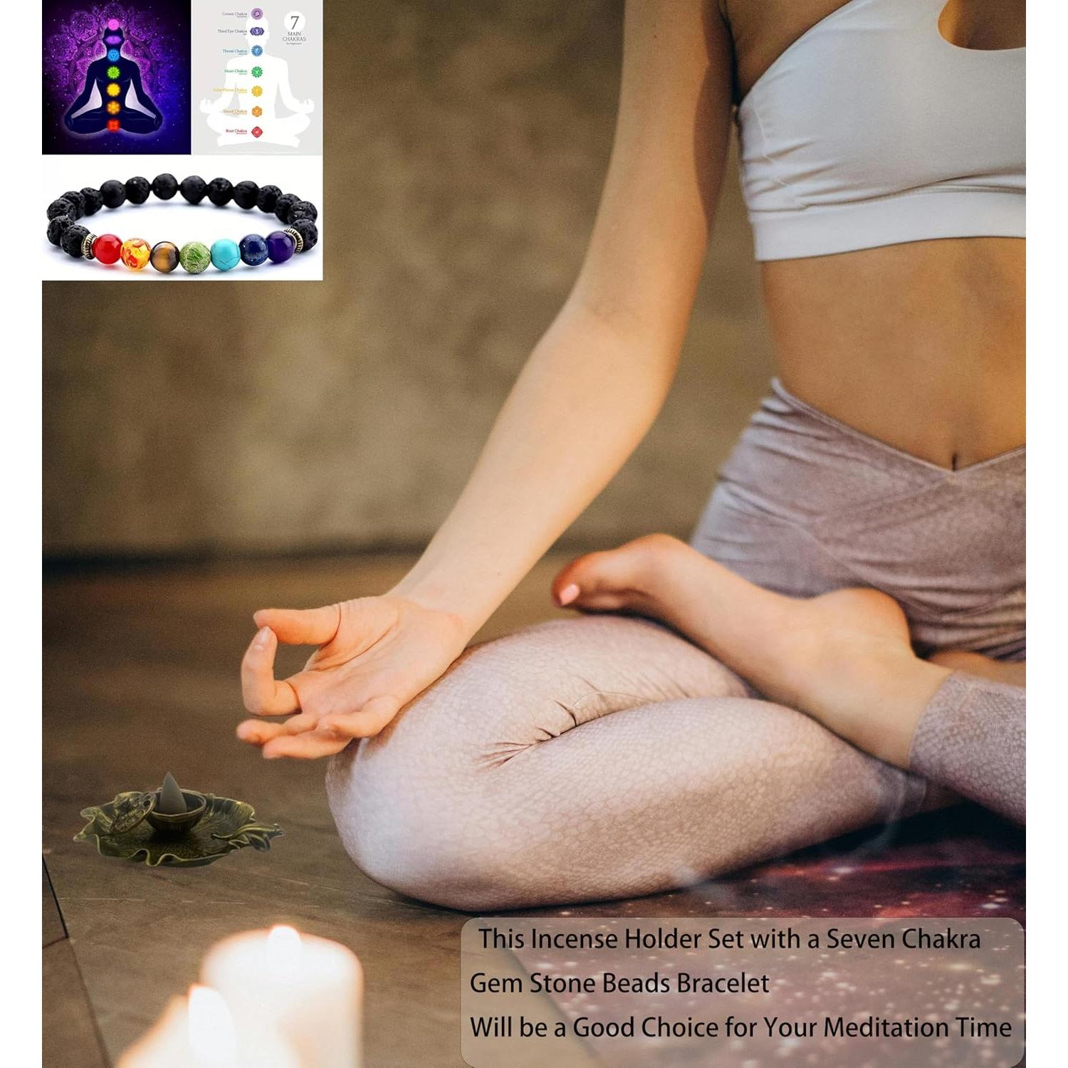 Quemador de Incienso Mini Loto y Rana JTK Design Bronce