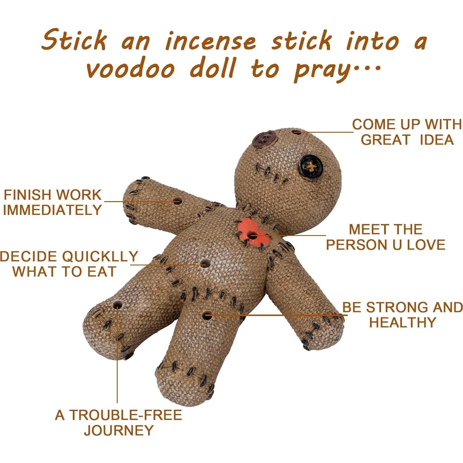 Soporte de Incienso Voodoo Cacukap con Captador de Cenizas