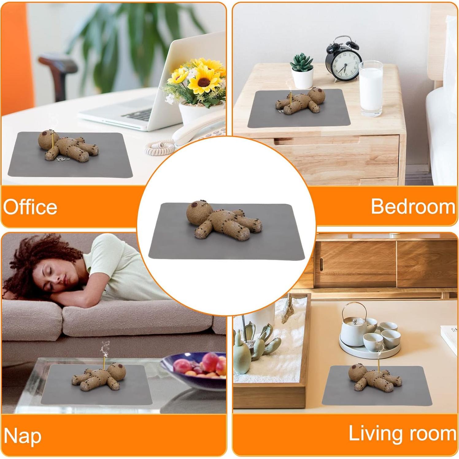 Soporte de Incienso Voodoo Cacukap con Captador de Cenizas