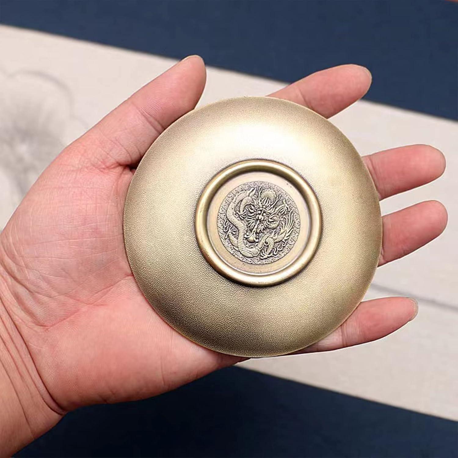 Soporte para Incienso de Latón Amitofo - 3 en 1 Dragón