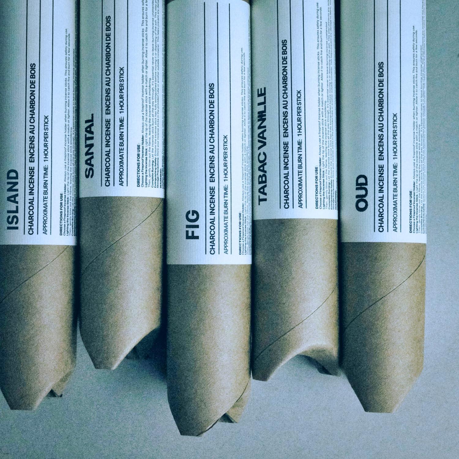 Incienso Tabaco Vainilla Sesneslabs 20 Varillas 21.3 cm