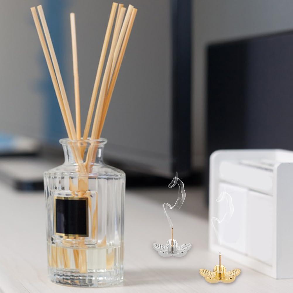 Soporte de Incienso WEBEEDY 4 Piezas Flor de Cerezo