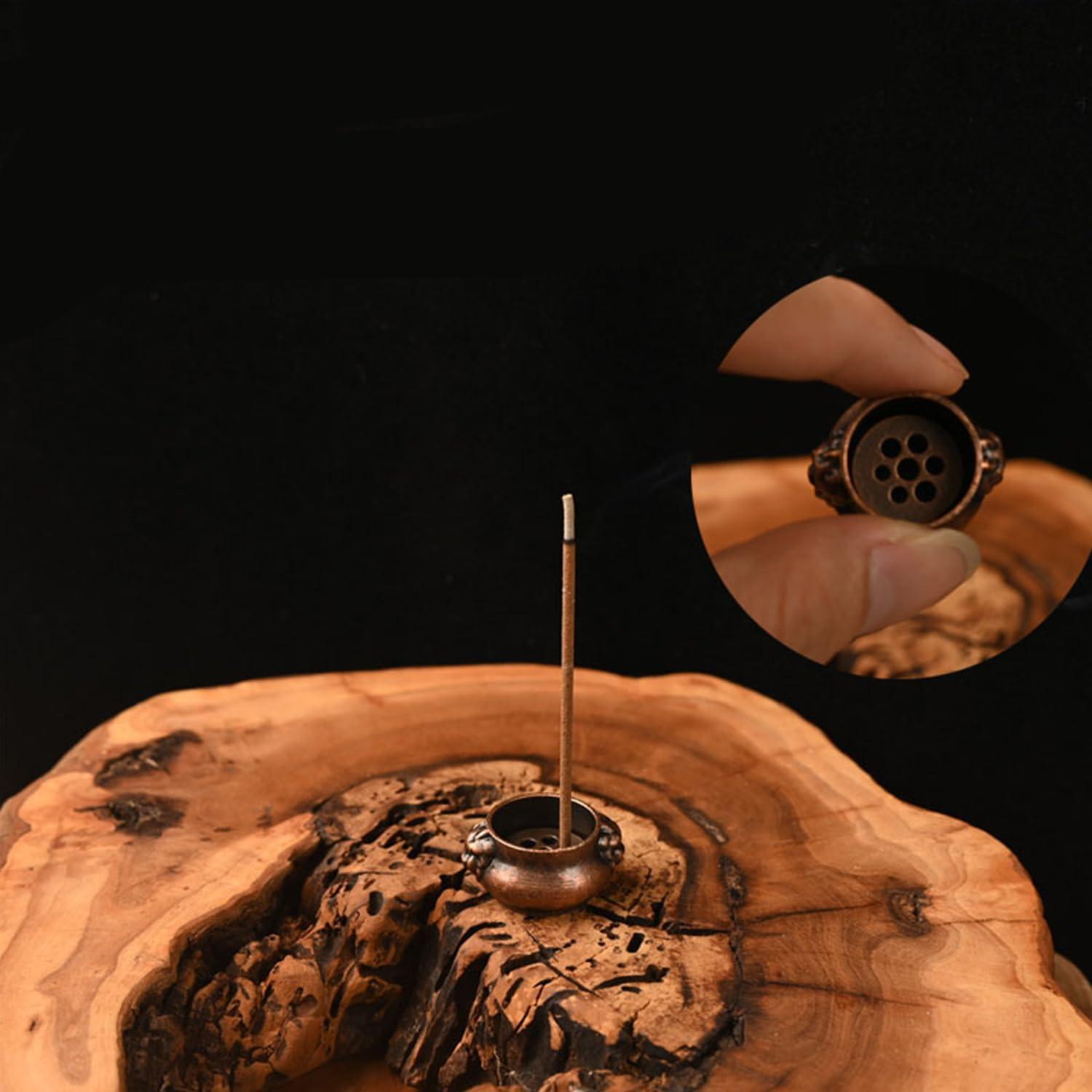 Soporte de Incienso de Cobre Inzzcfy 25.4x25.4cm Elegante