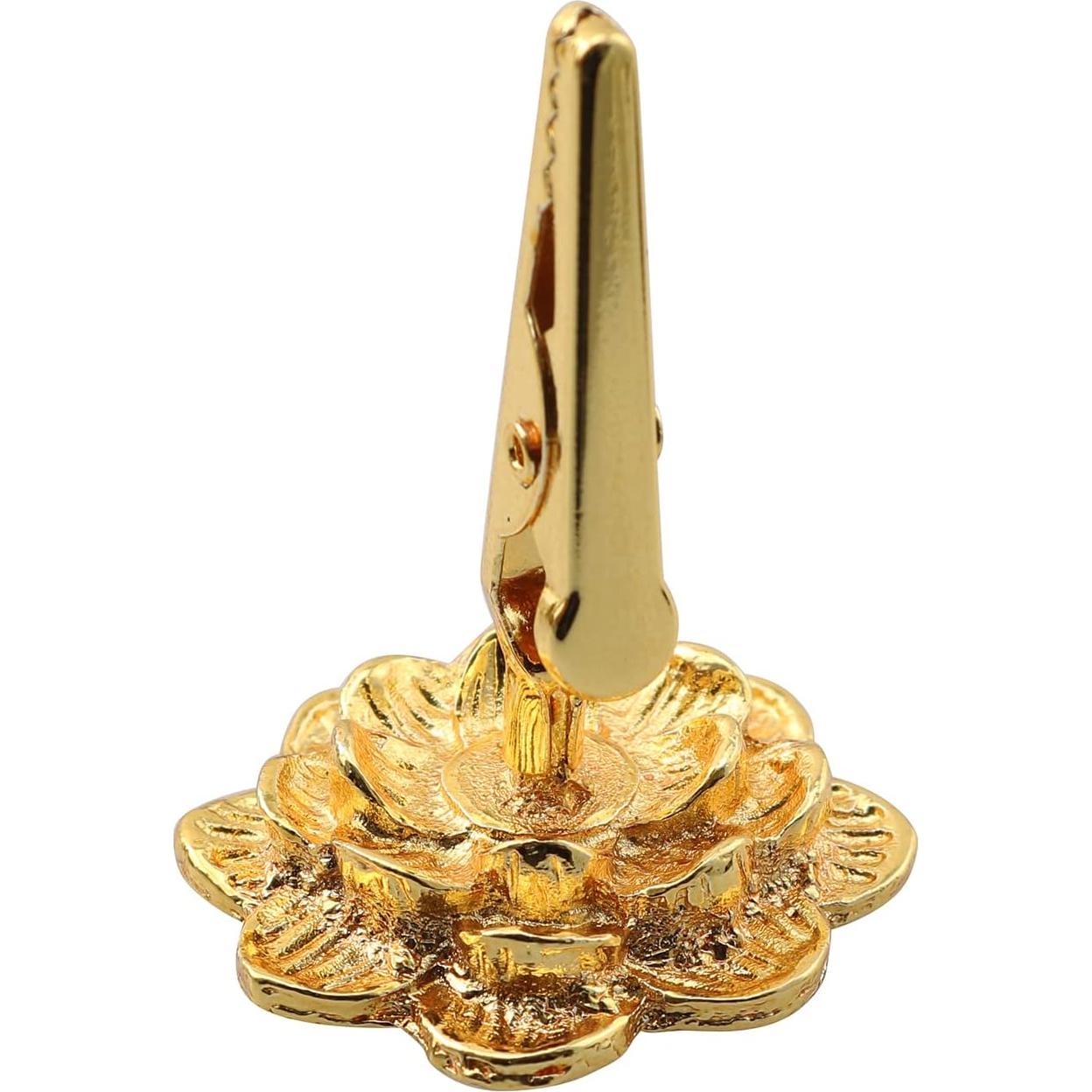 Soporte de Incienso Clip LQ Industrial 2 Piezas Metal 45x30mm