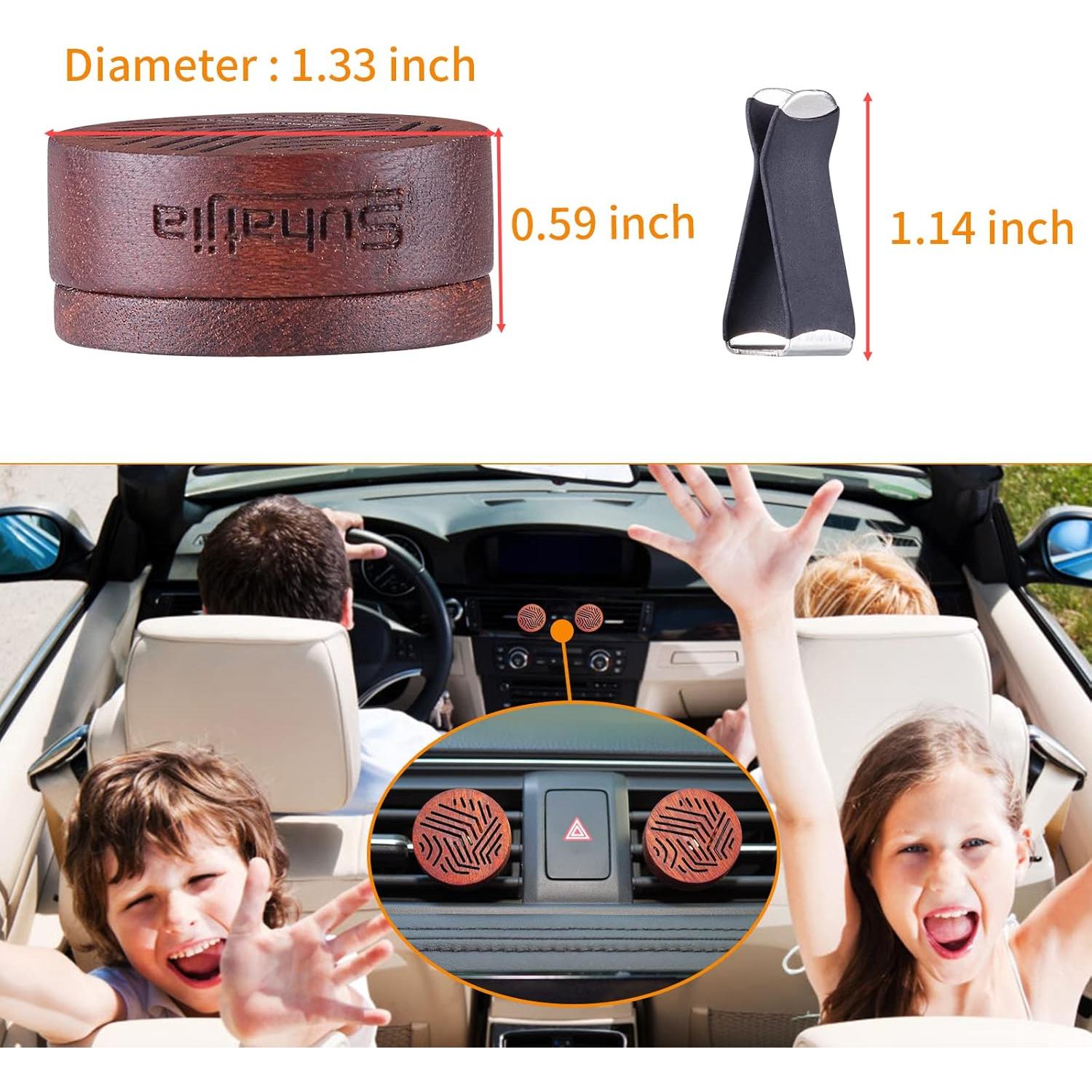 Difusor de Aceite Esencial para Auto Suhatjia GL507 - Madera de Cereza