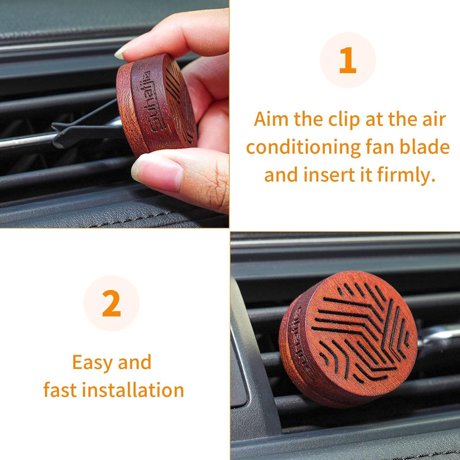 Difusor de Aceite Esencial para Auto Suhatjia GL507 - Madera de Cereza