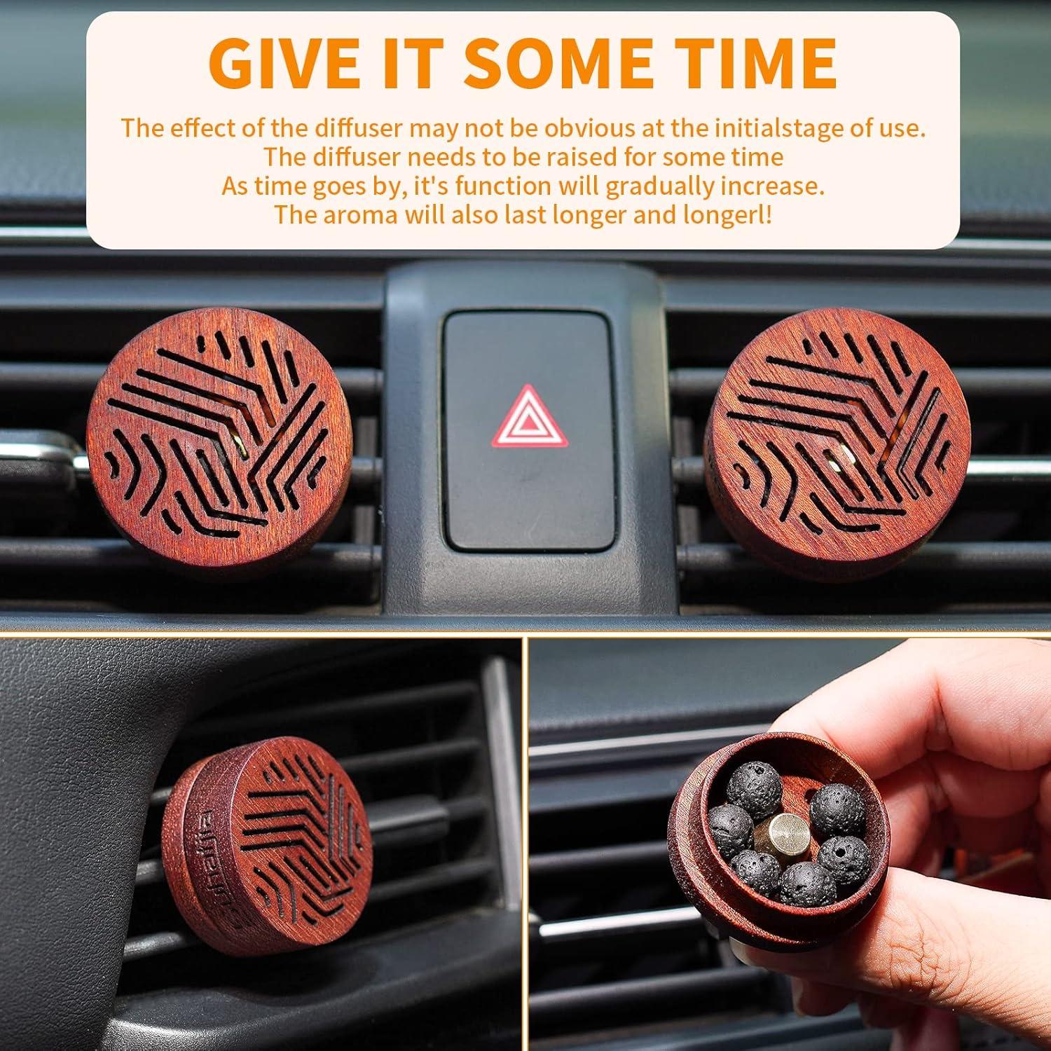 Difusor de Aceite Esencial para Auto Suhatjia GL507 - Madera de Cereza