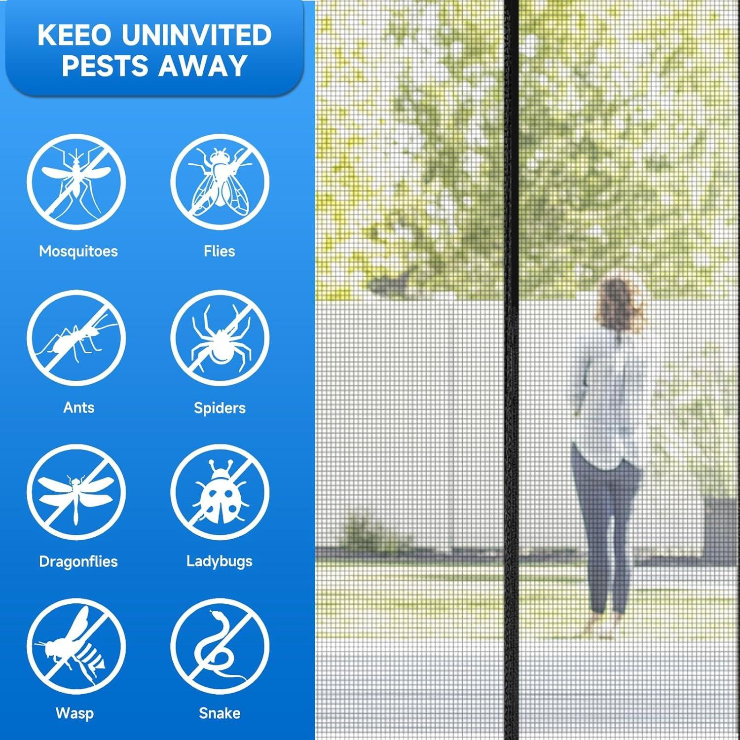 Malla Pantalla Magnética CANLENE 39x84 cm Resistente Insectos